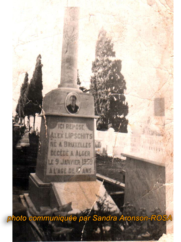 Stèle de PRESBURG Fanny