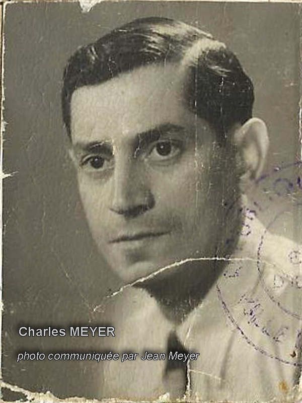 Stèle de MEYER Charles