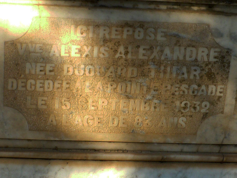 Stèle de THYAR Djouar
