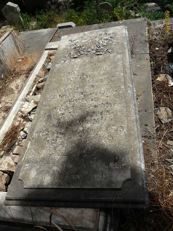 Stèle de CARRUS Vidal