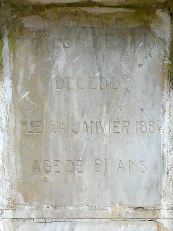 Stèle de KESPI Jacob