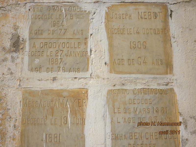 Stèle de NEBOT Joseph