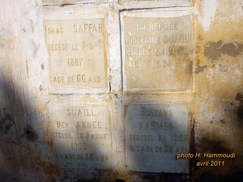 Stèle de SAFAR Isaac