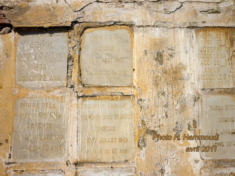 Stèle de SCHEBAT Maklouf