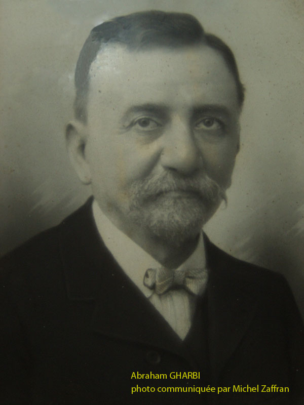 Stèle de GHARBI Abraham