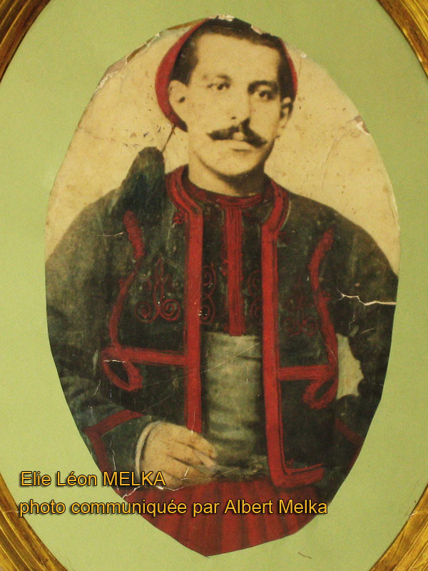 Stèle de MELKA Elie Léon