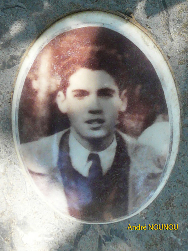Stèle de NOUNOU André