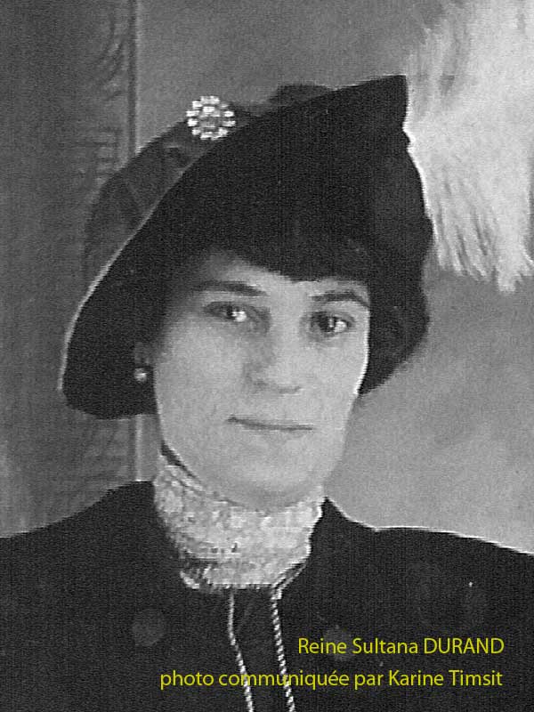 Надгробие DURAND Sultana