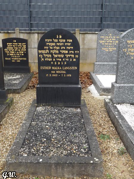 Stèle de Langstein Esther Malka