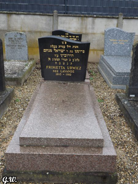 Stèle de Urwicz Frimette