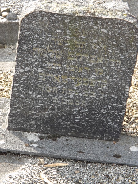 Stèle de Kupferfarb Abraham