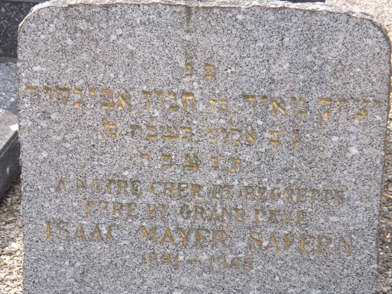 Estela de Safern Isaac Mayer