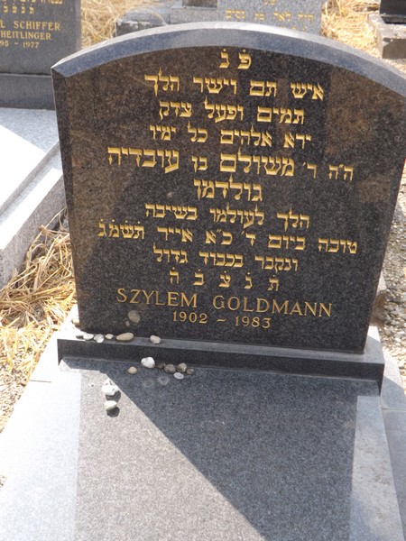 Stèle de Goldmann Szylem