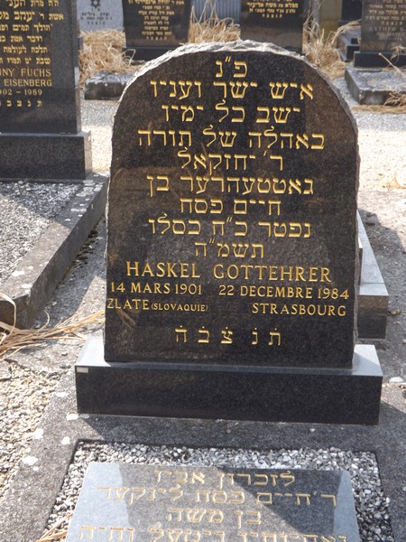 Grabstein von Gottehrer Haskel