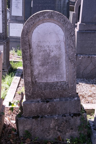 מַצֵּבה פון Geismar Jeannette