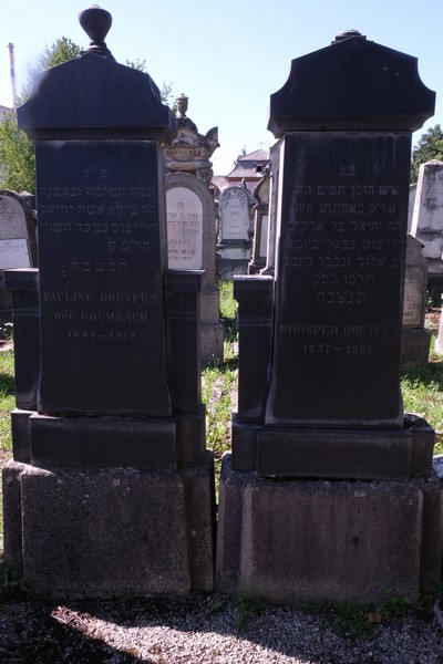 Dreyfus Prosper fejfája