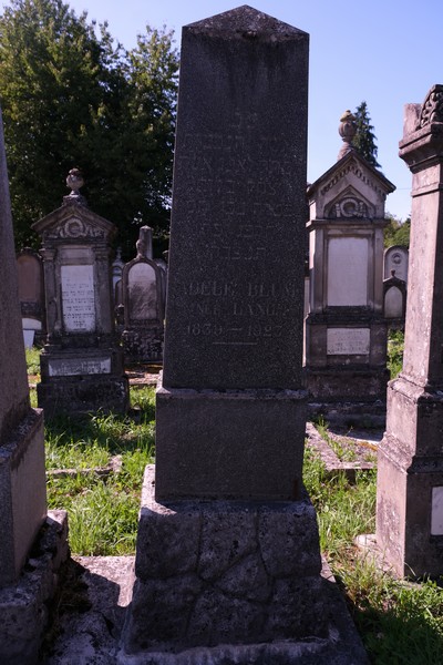 Grabstein von Blum Adèle