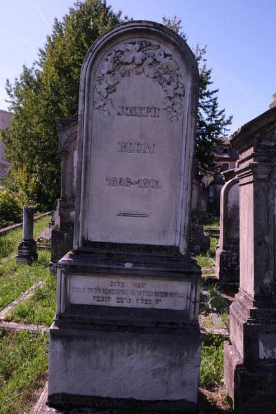 Stèle de Blum Joseph