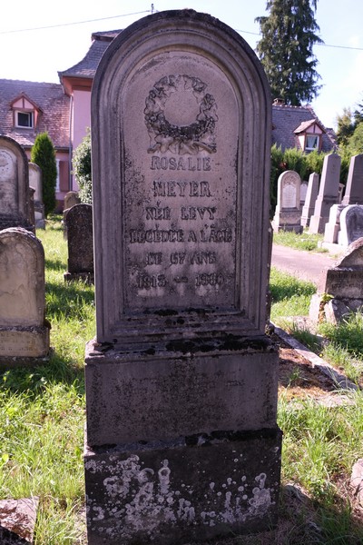 Tombstone of Meyer Rosalie