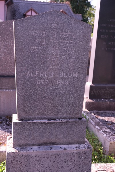 Stèle de Blum Alfred