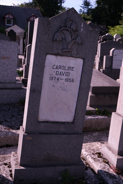 מַצֵּבה פון David Caroline