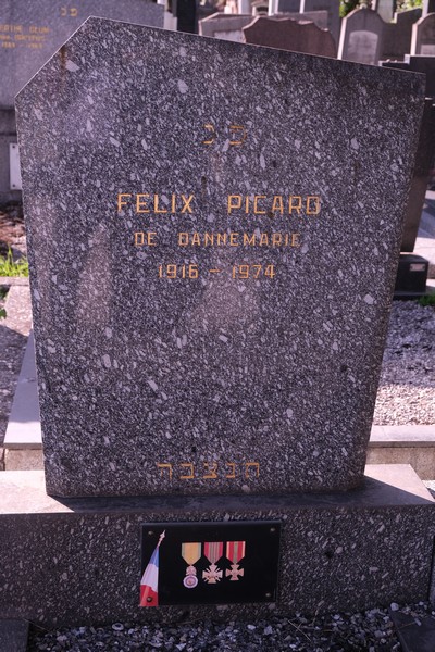 Grabstein von Picard Félix