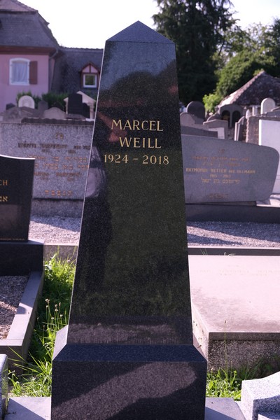 Tombstone of Weill Marcel
