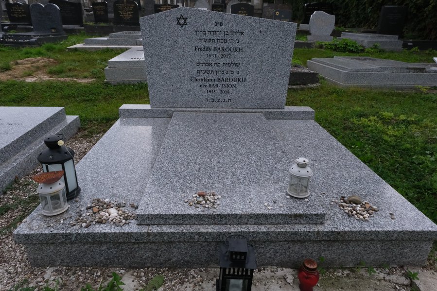 Stèle de Baroukh Freddy