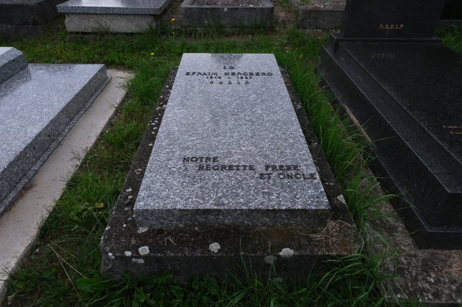 Grafsteen van Hercberg Efraïm