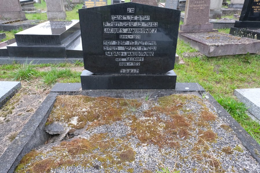 Tombstone of Jakubowicz Sarah