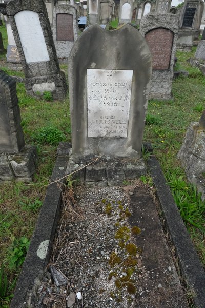 Weill Jacques fejfája