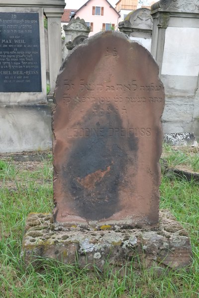 Dreyfuss Léondine fejfája