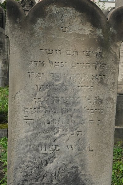 מצבת Weil Moïse