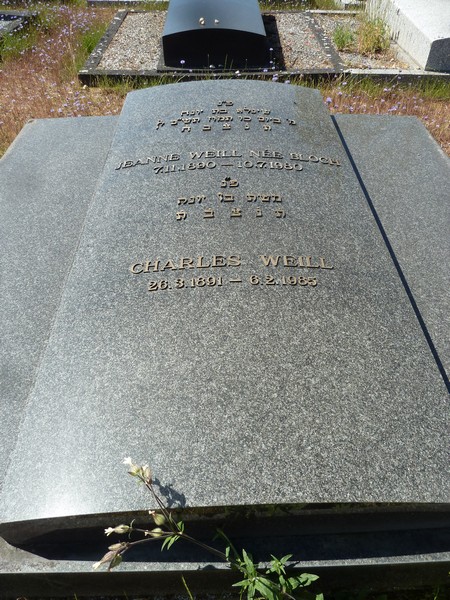 Weill Jeanne 的墓碑