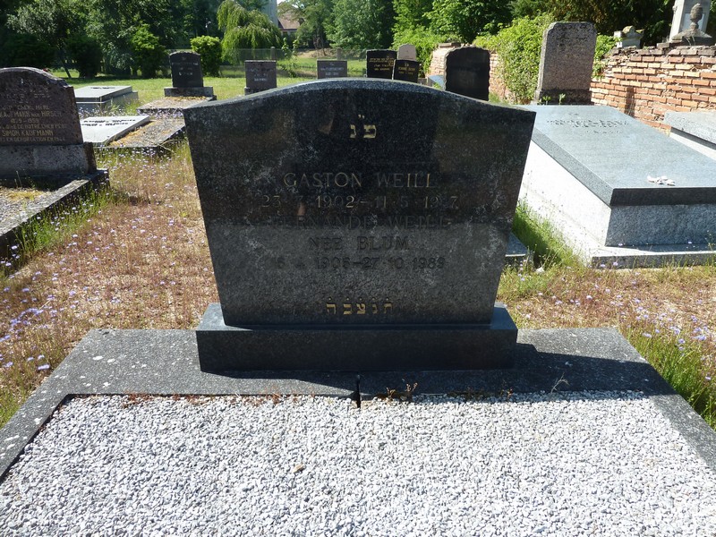 מצבת Weill Fanny