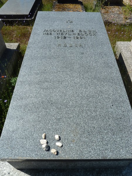 Stèle de Blum Jacqueline