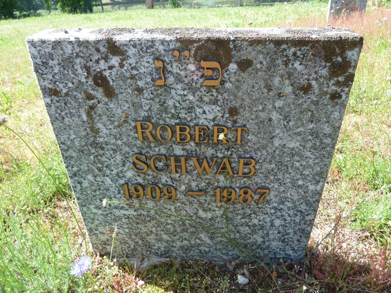 Lápide de Schwab Robert