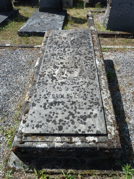 Lévy Mathilde fejfája