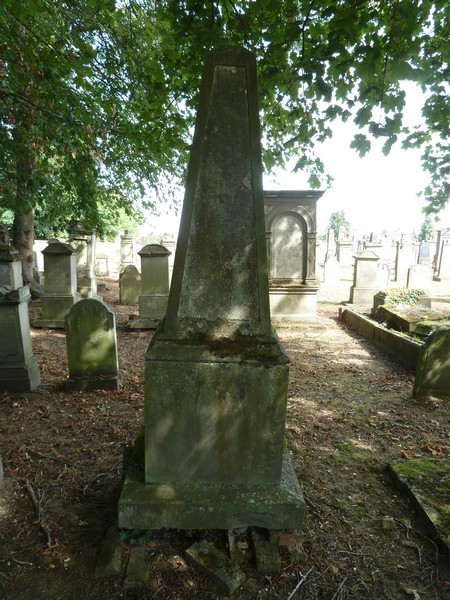 Grabstein von Lazarus Moise