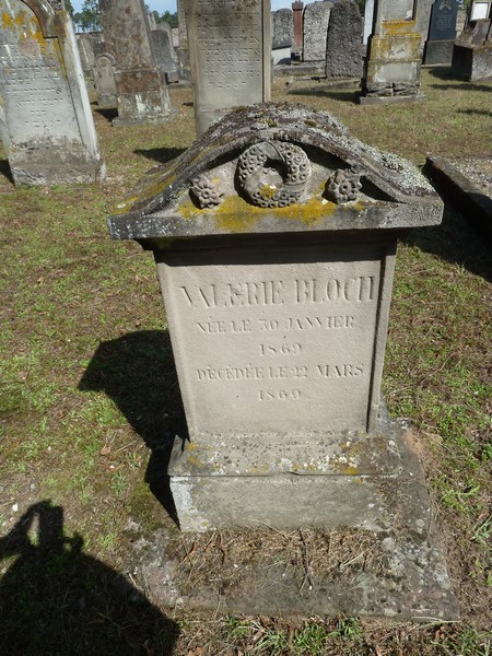 Stèle de Bloch Valérie