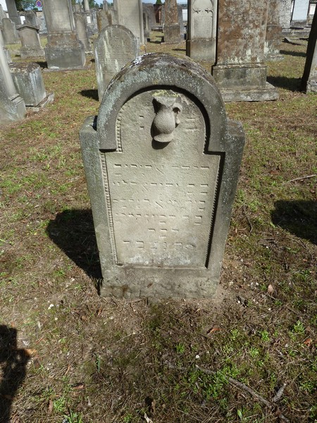 Tombstone of Lévy Alphonse