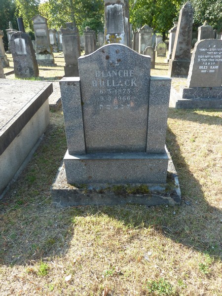 Tombstone of Bollack Blanche