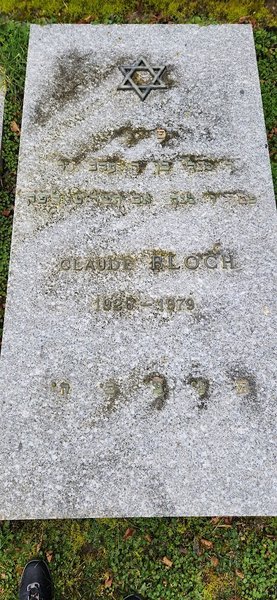 Grafsteen van Bloch Claude
