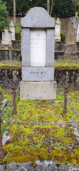 Grabstein von Jacob Paquin