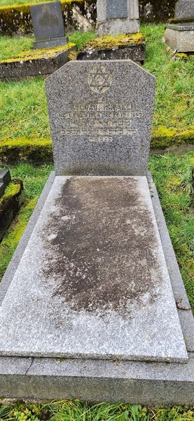 Lápide de Israël Sylvain