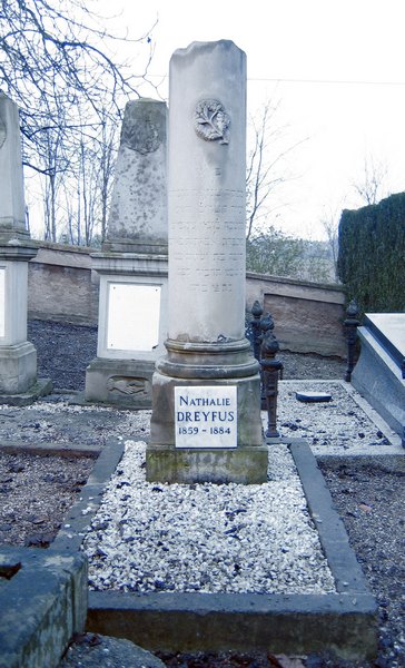 Dreyfus Nathalie fejfája