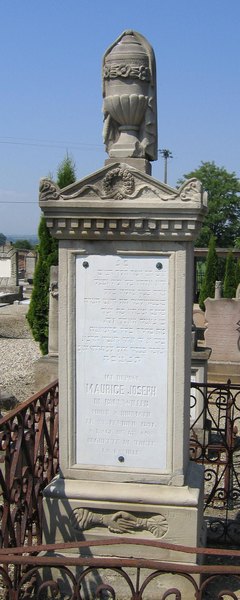 Tombstone of Joseph Maurice