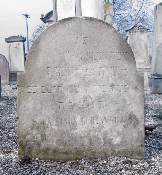 Marx Sarah fejfája