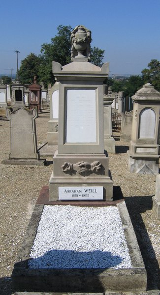 Weill Abraham 的墓碑