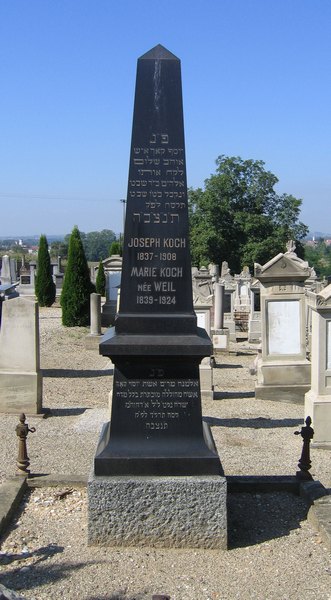 Tombstone of Koch Marie